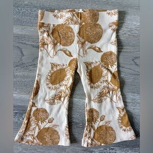 Kate Quinn Flare leggings- Classic Sunflower 18-24M